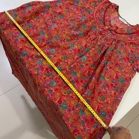 (SOLD)❌Light Tomato Red Maternity Gown- Used - Picture 11 of 11